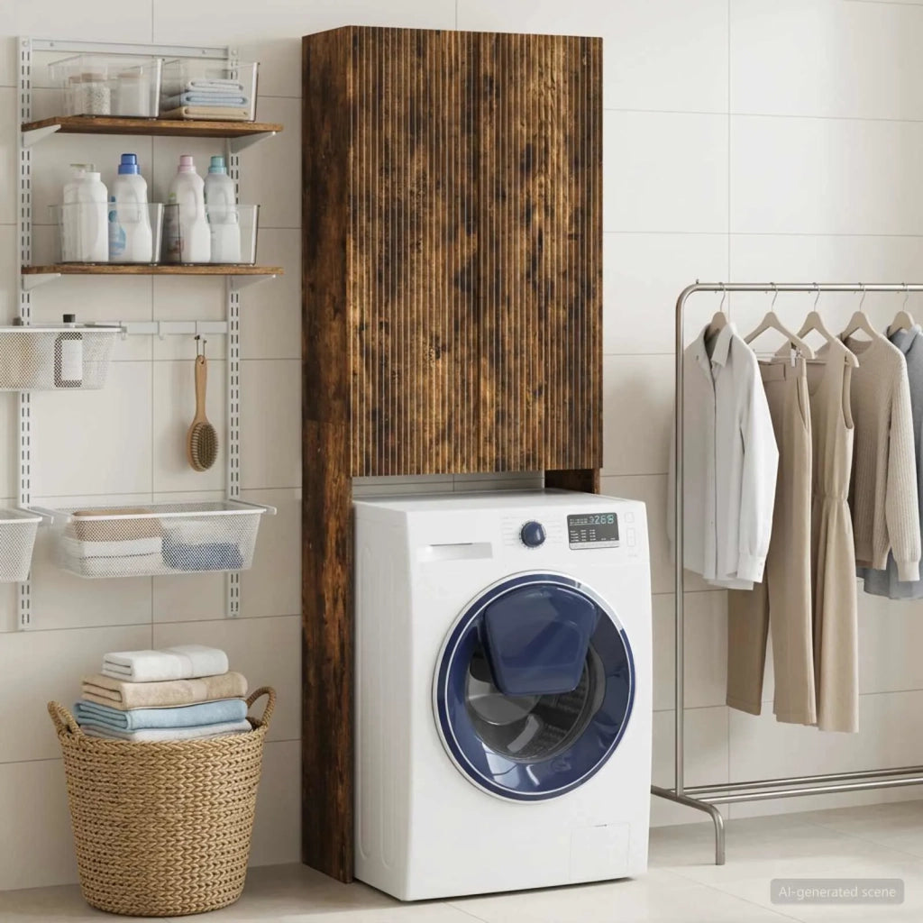 Mobile Bagno ARNHEM Rovere Fumo 66 x 25,5 x 190 cm 896700
