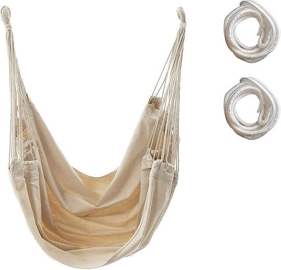 Hammock da letto – sedile a rete – per interni e esterni – lettino a sospensione – sedile a sospensione di lusso