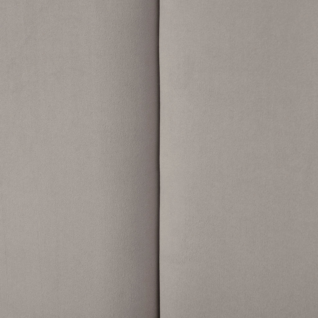 Set di 3 cuscini da parete in velluto 60 x 30 cm grigio chiaro 03_0010624