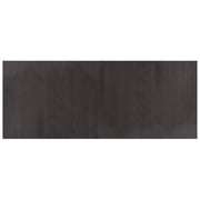 Tappeto del soggiorno | Tappeto Rettangolare Marrone Scuro 80x200 cm in Bamb¨´