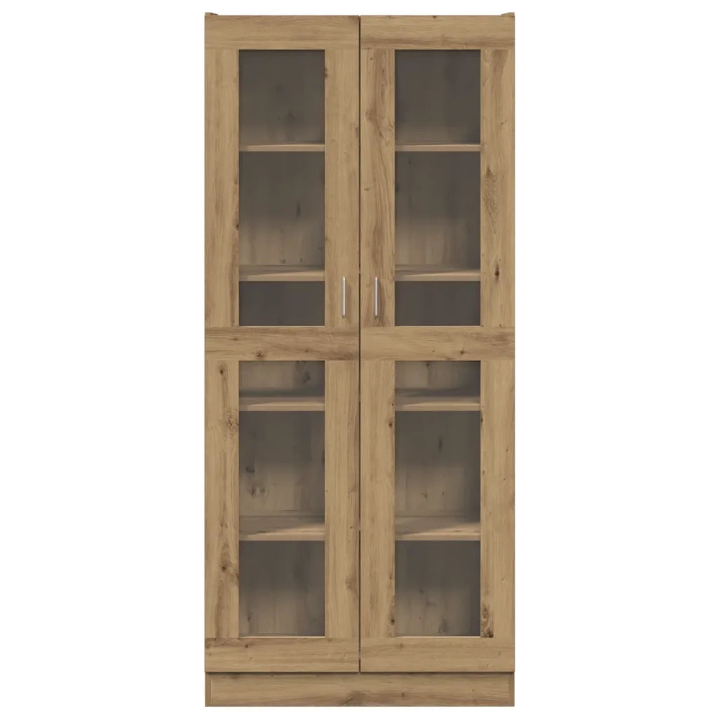 Credenza Alta Rovere Artigianale 82,5x30,5x185 cm in Truciolato 3318721