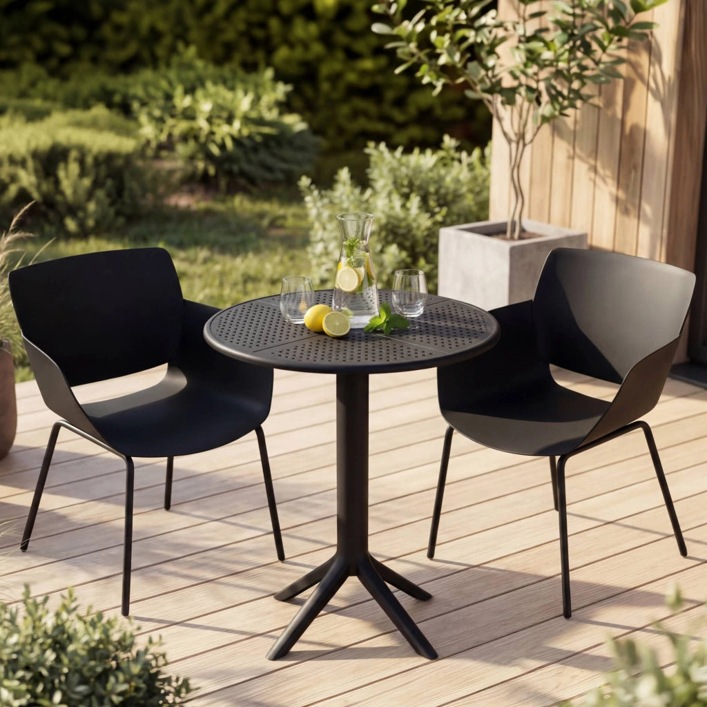 Set di mobili da giardino Siora con 2 sedie 1