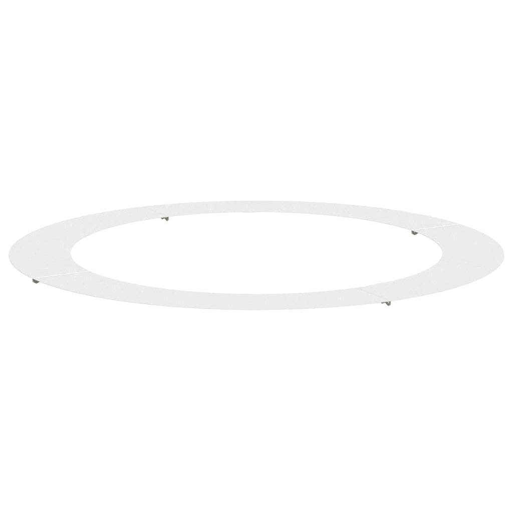 Vaso in Metallo Bianco Grande Bianco Metallo Grande Leggero