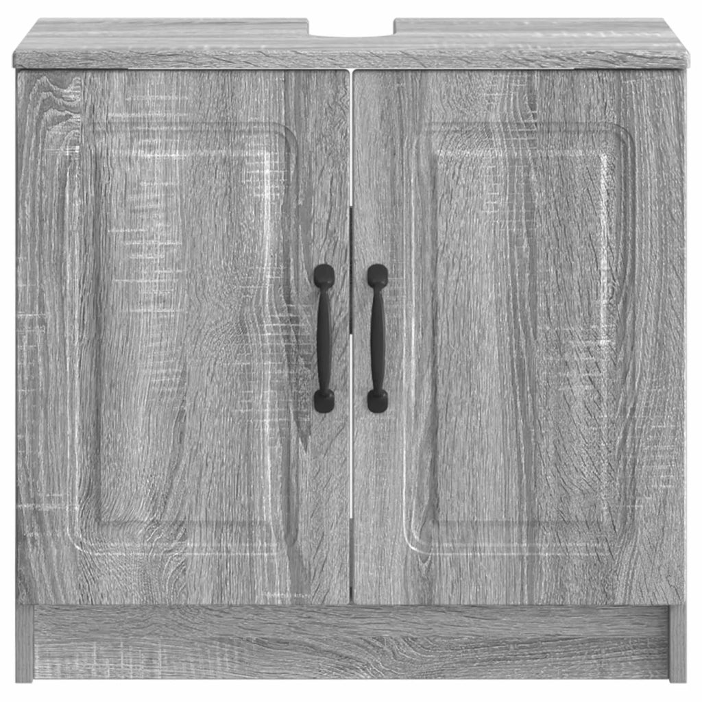 Armadio per Lavabo da Bagno UTRECHT Sonoma grigio 897671