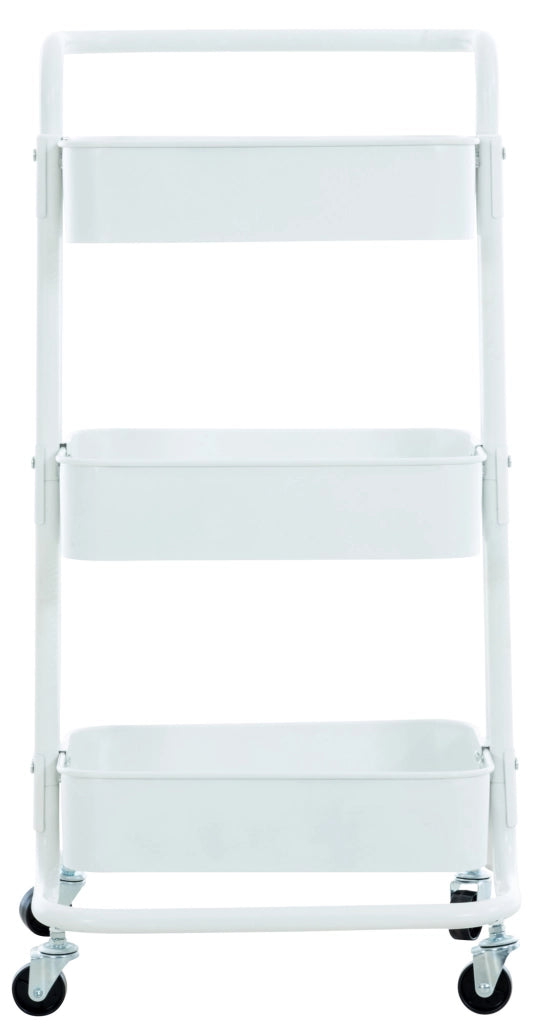 Carrello portaoggetti Mailo bianco