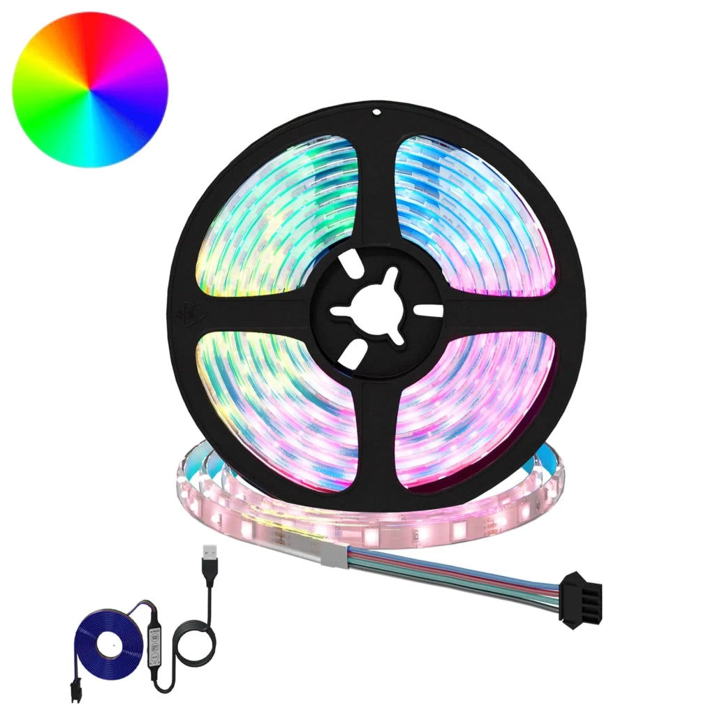 Striscia LED 2 pz Nero e trasparente 2300 mm Rame e plastica CFW6979808