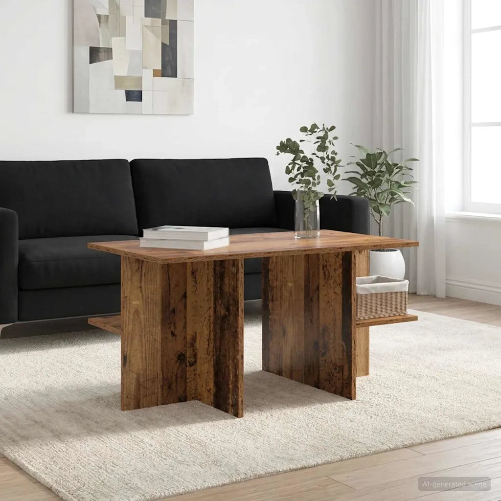 Tavolino da salotto Legno antico 87 x 50 x 45 cm