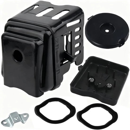 Filtro aeree per motori 43/49/52 cc - Filtro di ricambio - Forma di montaggio stabile - Aderenza perfetta - Adatto per tagliagrass e motoseghe - Previene inquinamenti - Filtro del motore