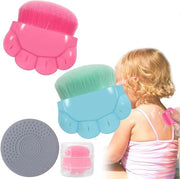Kit applicazione protezione solare per bambini con fodero e spazzola per pulizia