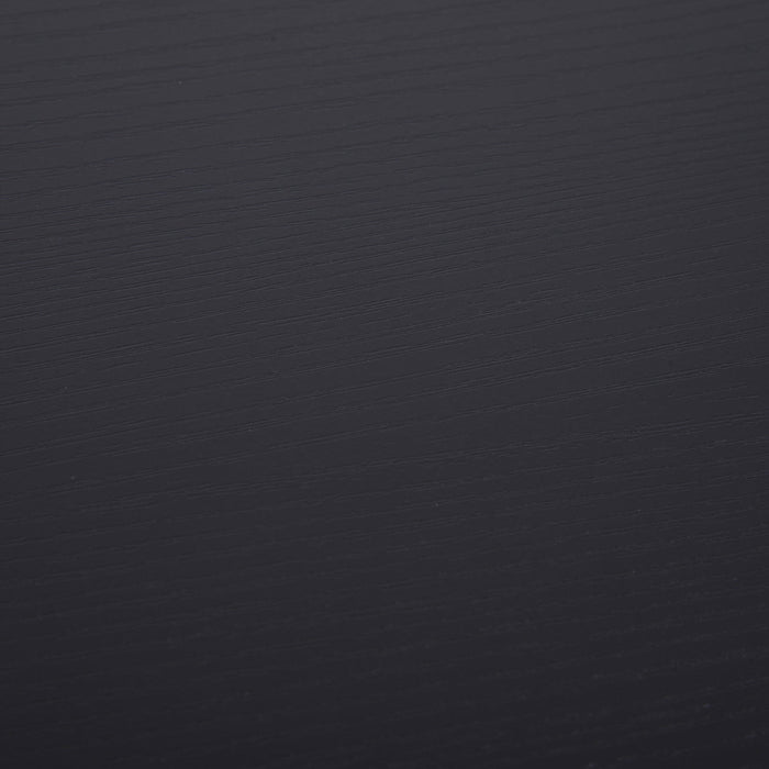 Scrivania Moderna Porta PC e Ripiano Tastiera Estraibile 80x45x75 cm Nero