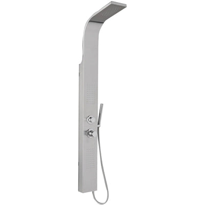 Parete Attrezzata Multifunzione Mod. Loira Inox