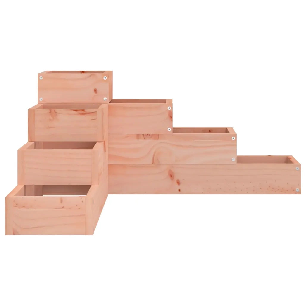 Fioriera Giardino 4 Ripiani 80,5x79x36cm Legno Massello Douglas 825322