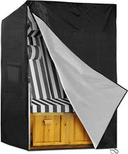 Copristraordinario per ombrellone 900D tessuto oxford impermeabile resistente all'UV - copri ombrellone ombrelloni invernali 120 x 90 x 155/140 cm.