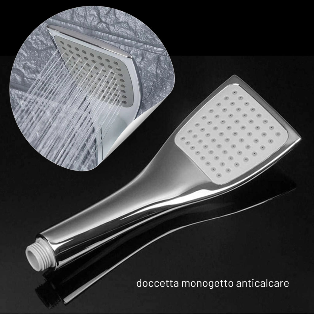 Miscelatore esterno vasca francia con deviatore rubinetto monocomando cromato ogomondo *** confezione 1