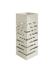 Portaombrelli Interno Esterno  Elegante in Metallo Con Ganci Per Ombrellini Design Moderno Modello 4 Tortora