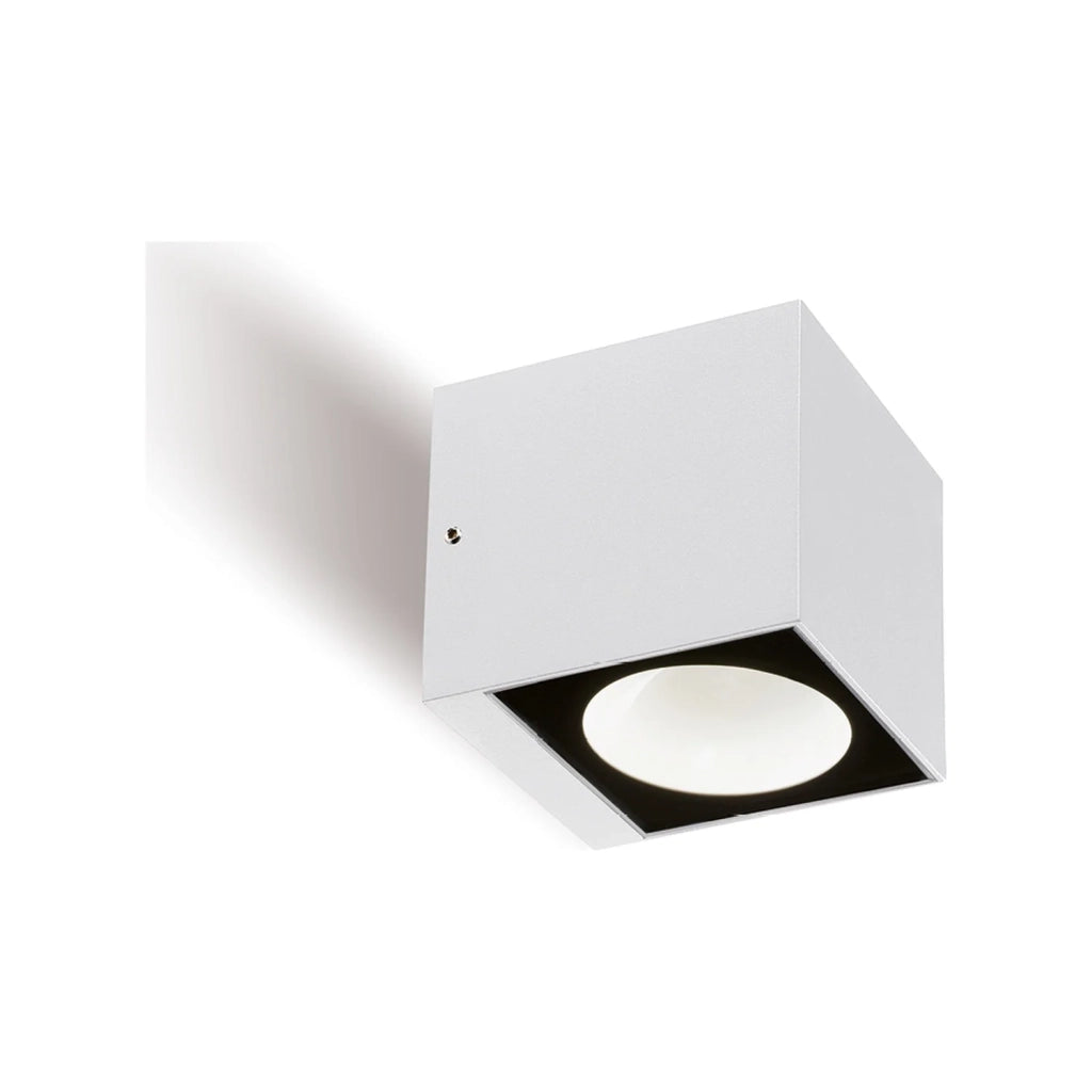 Applique Esterni E Interni In Alluminio Bianco Led 6 W 450 Lm 3000K Lula