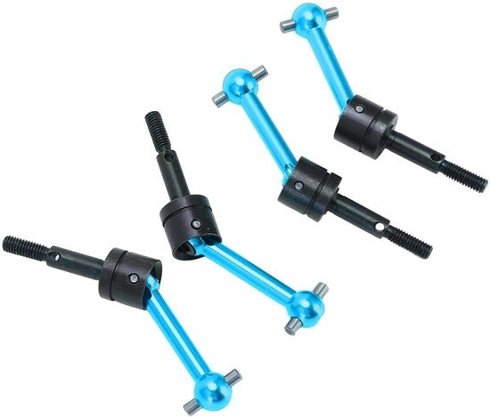 Aggiornamento CVD per motore - 4 pezzi - 70 mm - Lega di alluminio - Adatto per Tamiya TT02 1/10 - Materiale di alta qualità - Cinghia per RC