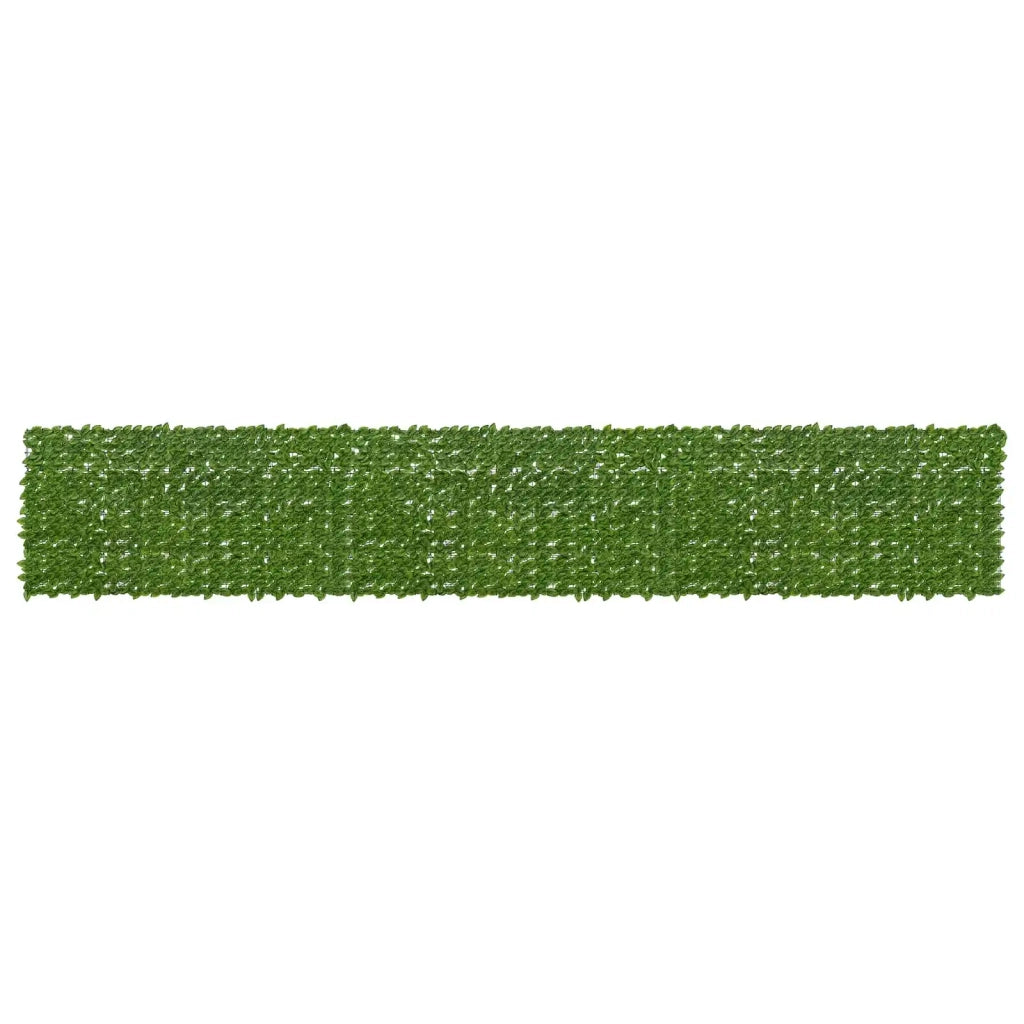 Schermo per balcone con foglie-Pannello per balcone Verde e Giallo 600 x 100 cm 613878