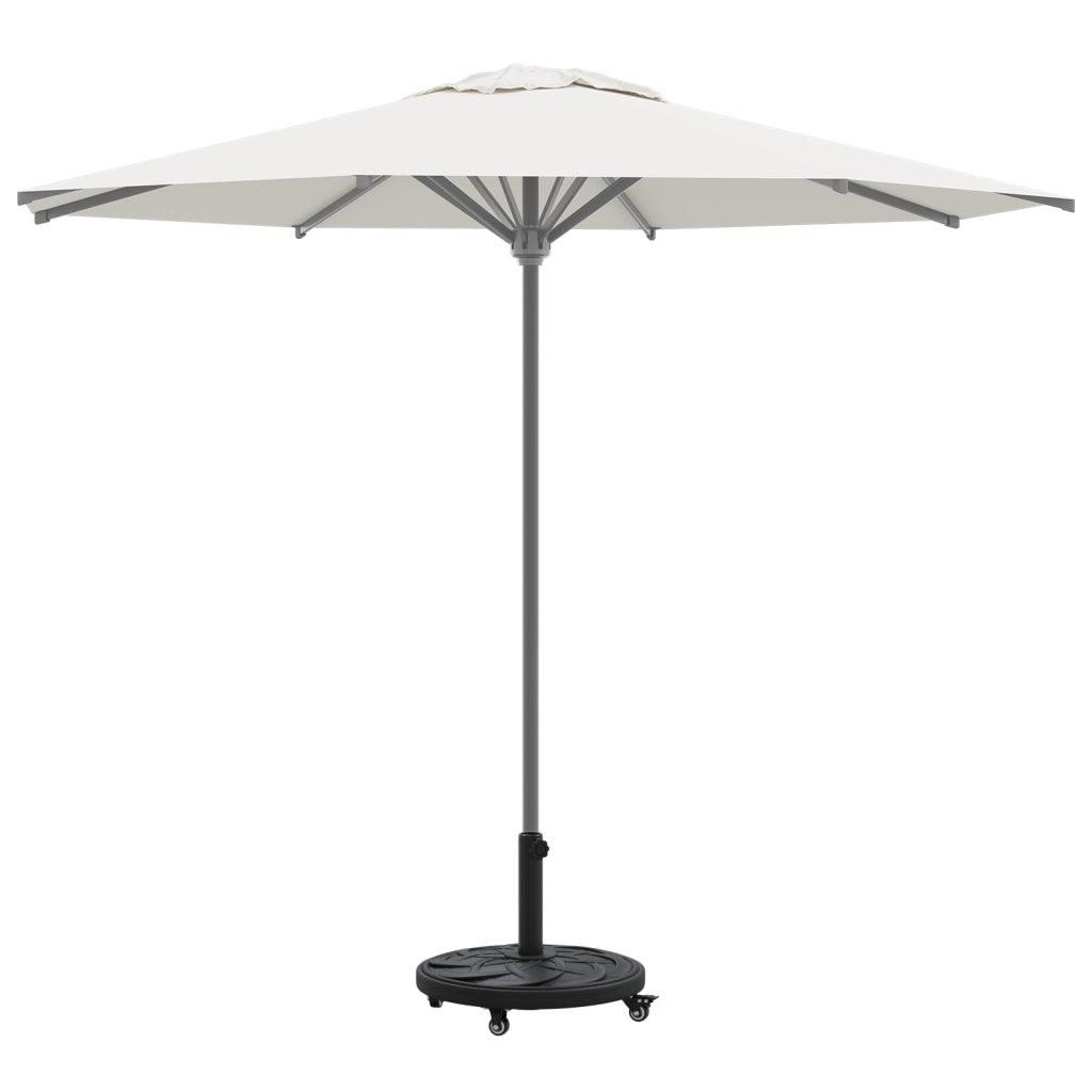 Base per Parasol  con Ruote per Poles Ã˜38-48 mm 13 kg Rotonda
