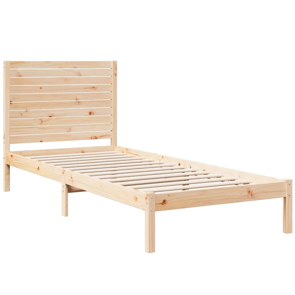 Giroletto Extra Lungo senza Materasso 100x220 cm Legno Massello