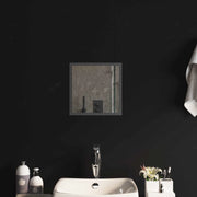 Specchio da bagno LED Trasparente 30 x 30 cm vetro temperato 42045806
