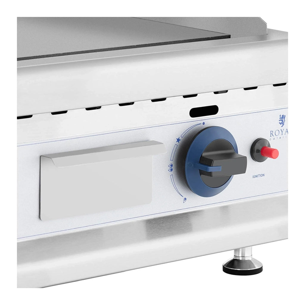 Barbecue a gas professionale da interno da posizionare 40 cm (3000 watt 35 x 40 cm attacco 09 mm acciaio inox) 14_0004033
