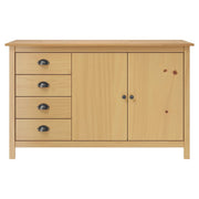 Credenza Hill Marrone ambra 130x40x80 cm in Legno di Pino 288931