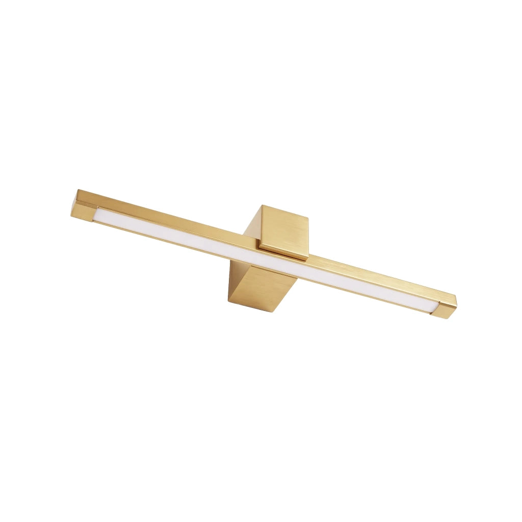 Applique Da Bagno Led Swe043-1w 40cm Gold Brush