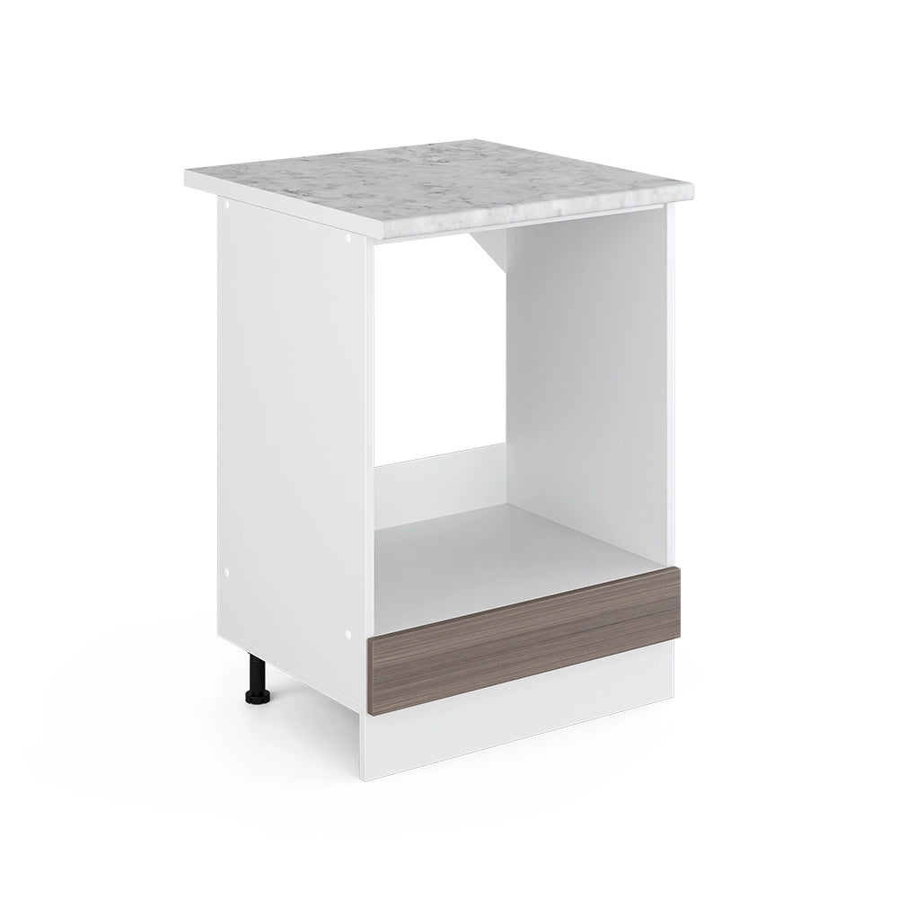 Vicco Mobile per forno da incasso Grigio 60 cm , PL Marmo