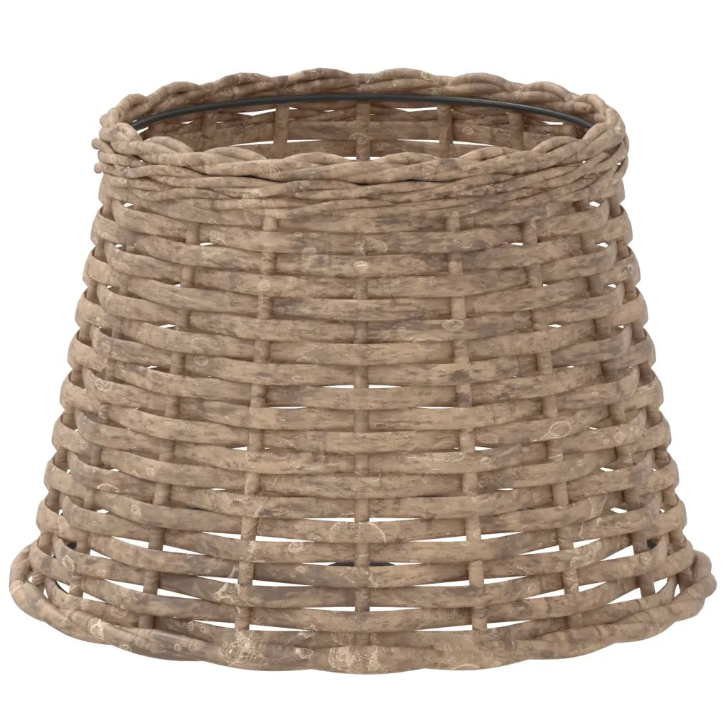 Paralume Marrone ?25x17 cm in Vimini CFW7195777