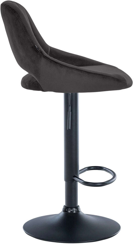 Set di 2 sgabelli da bar Milet velluto B 6