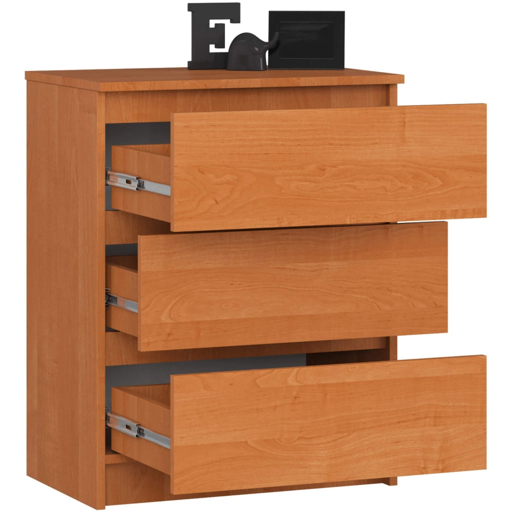 Cassettiera AKORD K60 Cassettiera Ontano 60 cm 3 cassetti 60x40x77 cm