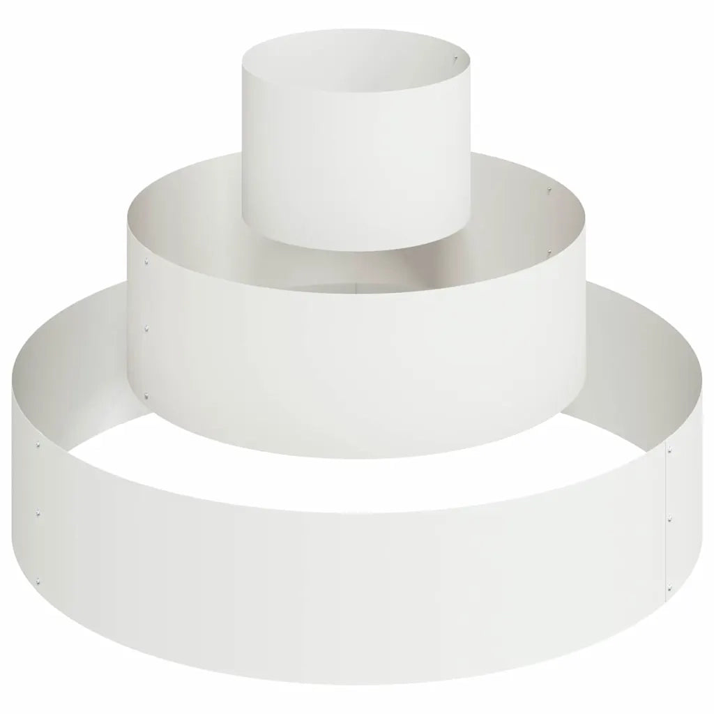 Fioriere | Cassetta per fiori | Vaso da giardino Bianco 90 x 90 x 20 cm