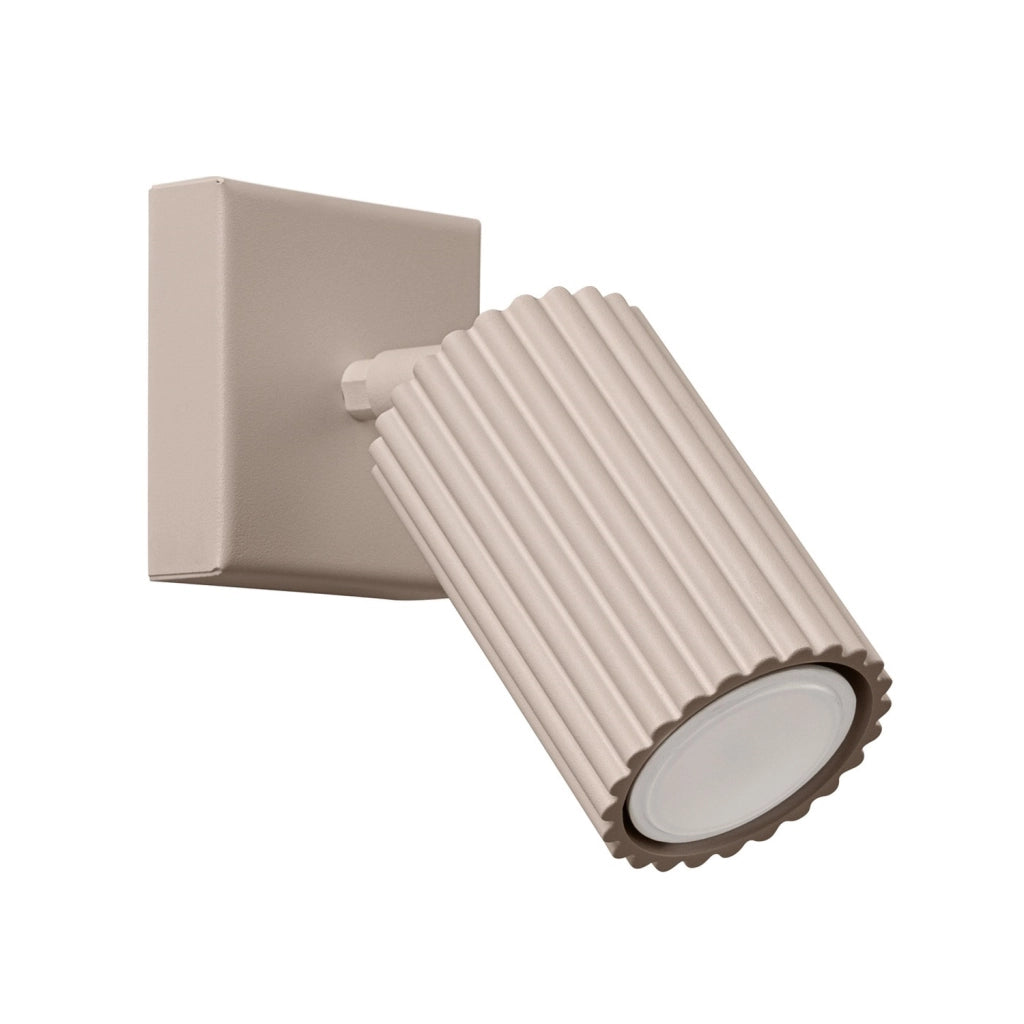 Applique moderna taupe orientabile GU10 GRAVIO Pure Lume