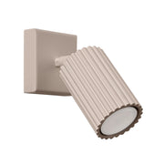 Applique moderna taupe orientabile GU10 GRAVIO Pure Lume