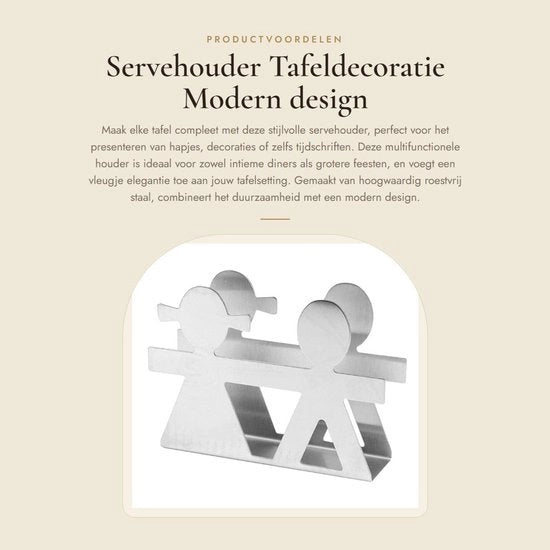 Supporto multifunzionale in acciaio inossidabile con design moderno, decorazione da tavolo con bordi lisci, dimensioni 12x3x8,6 cm