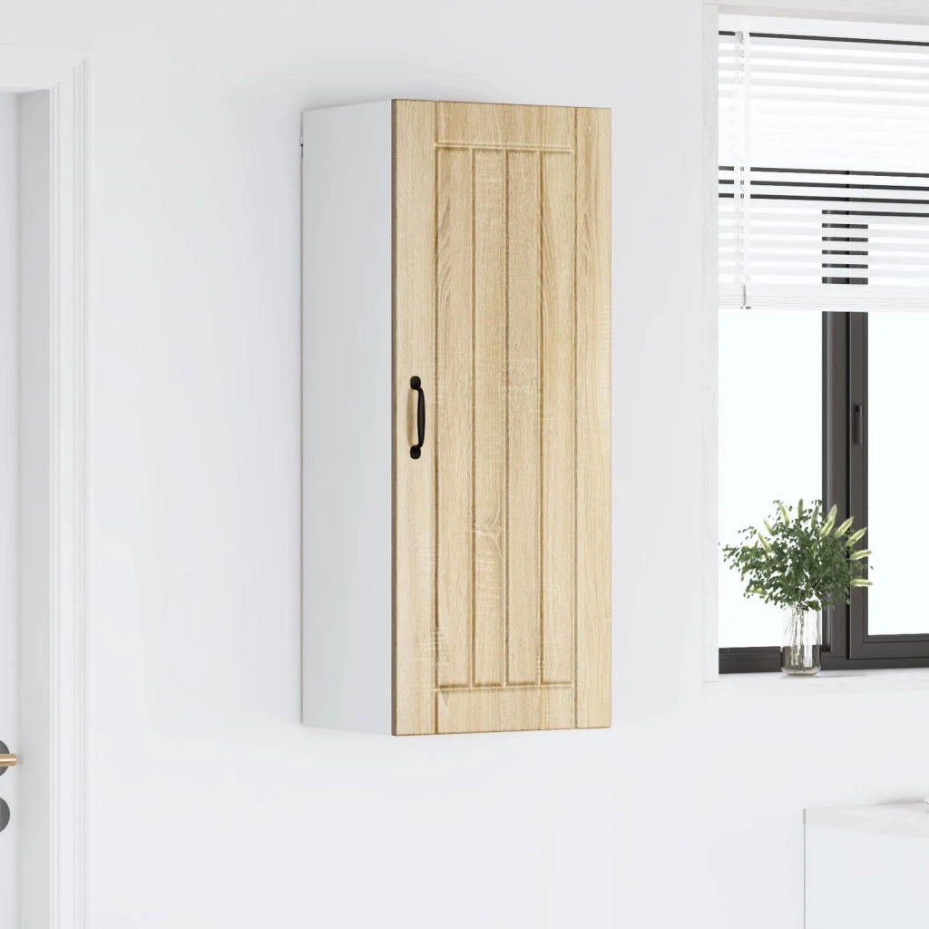 Armadietto a muro LUCCA Rovere Sonoma 40 x 31 x 100 cm