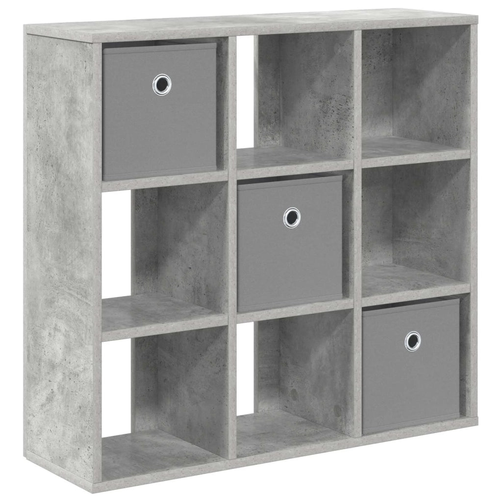 Credenza con cassetto Grigio cemento 73,5 x 24 x 69,5 cm 8000479