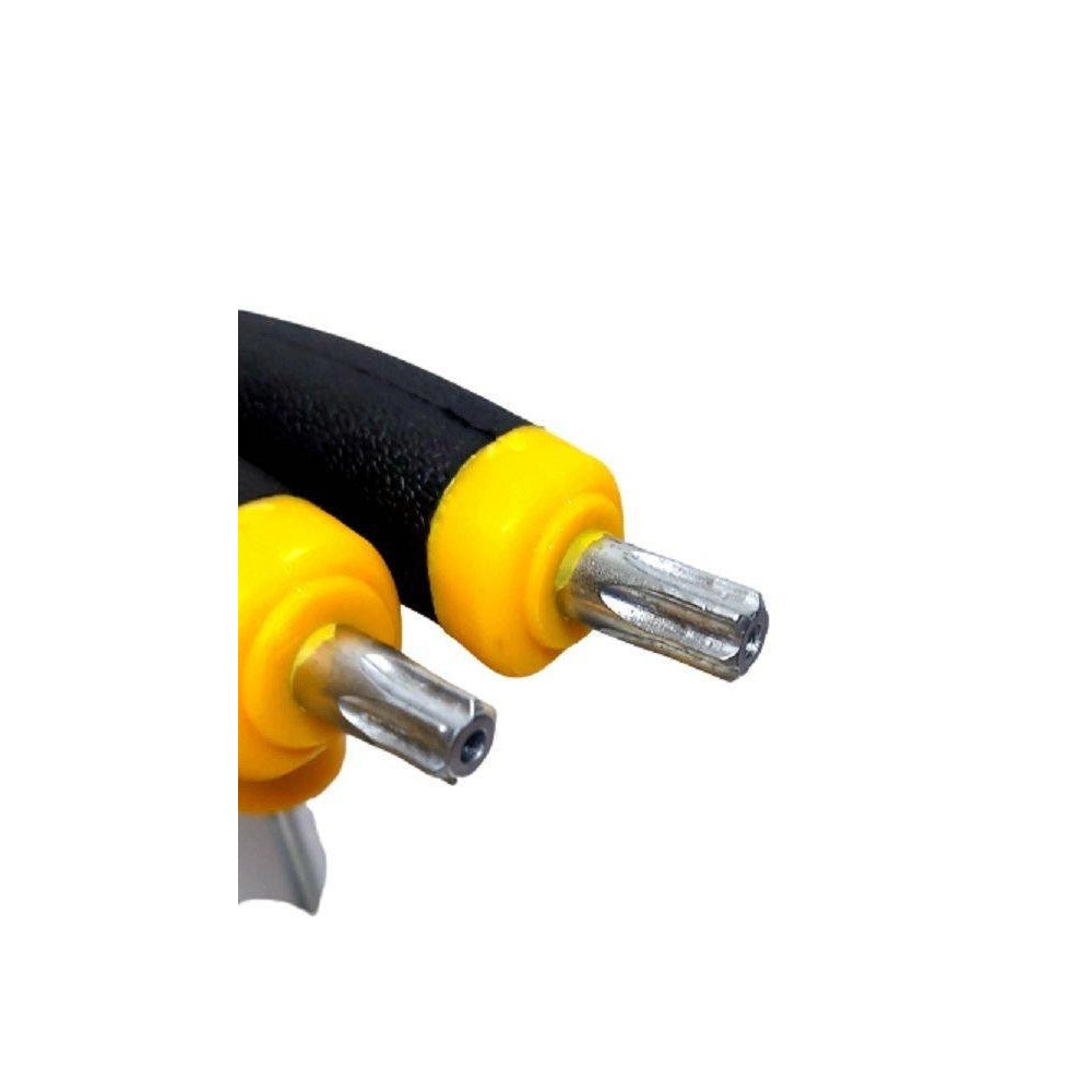 Trade Shop - Set 10 Pz Chiavi Torx Con Impugnatura A T Cacciaviti Manico Antiscivolo 262009 -