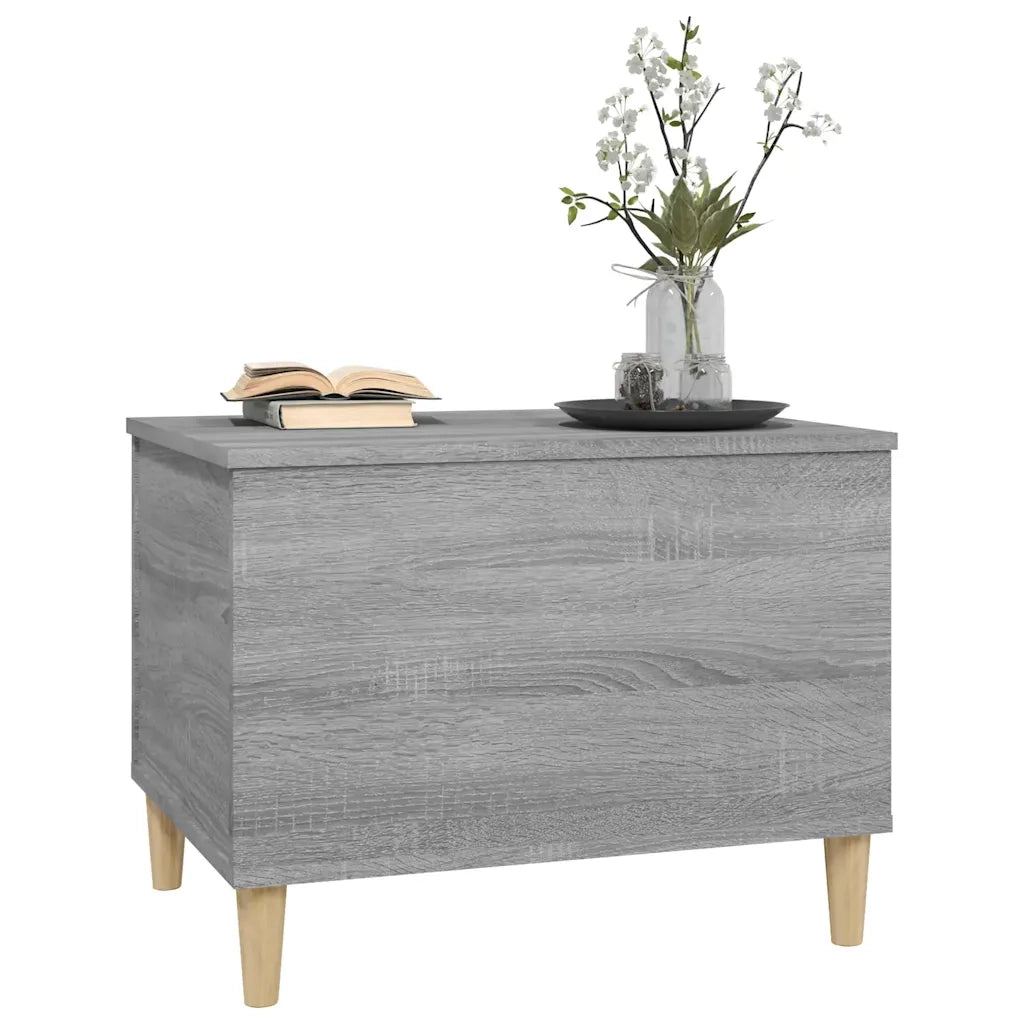 Tavolino Salotto Grigio Sonoma 60x44,5x45 cm Legno Multistrato 819570