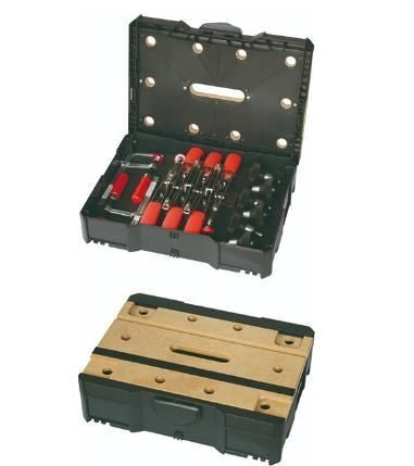 BESSEY STC-S-MFT morsa Morsetto a ginocchiera Nero, Rosso, Argento, Legno