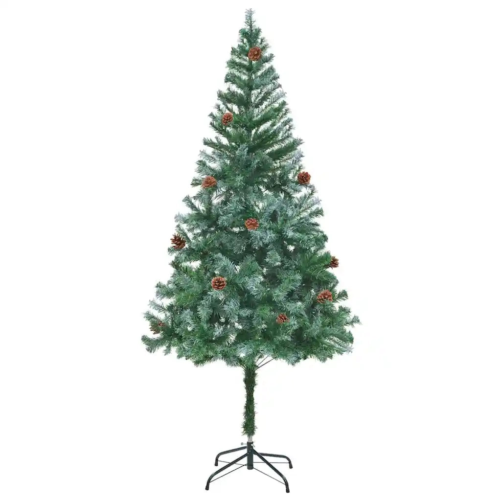 Albero di Natale artificiale Verde 180 cm PVC e Acciaio 3396714