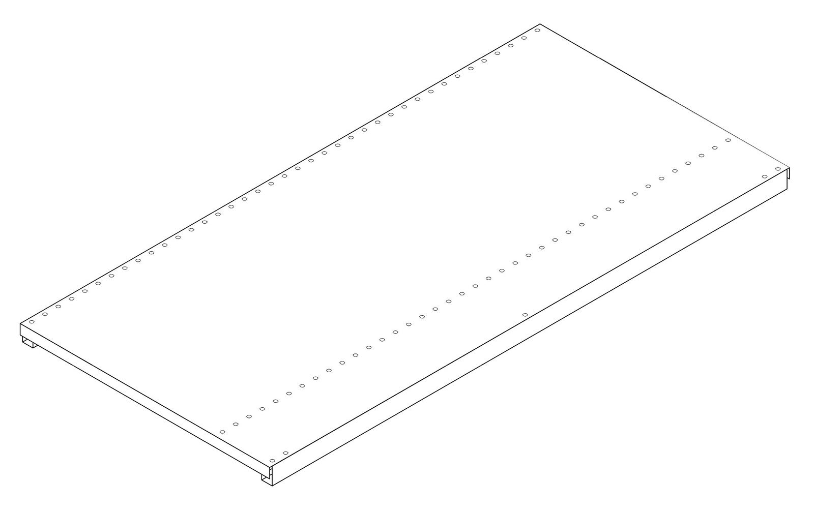 zaf ripiano intero cm 50x100 panna cod:ferx.90623