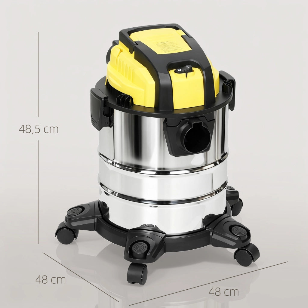 Aspirapolvere per bagnato e asciutto ¨C zephmum ¨C 20 L