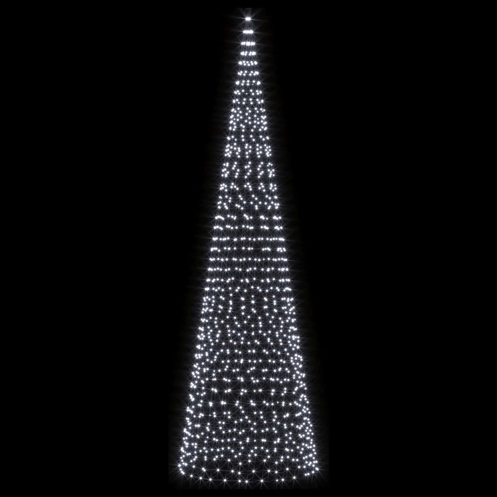 Luci per albero di Natale con picchetti e asta per bandiera 3468868
