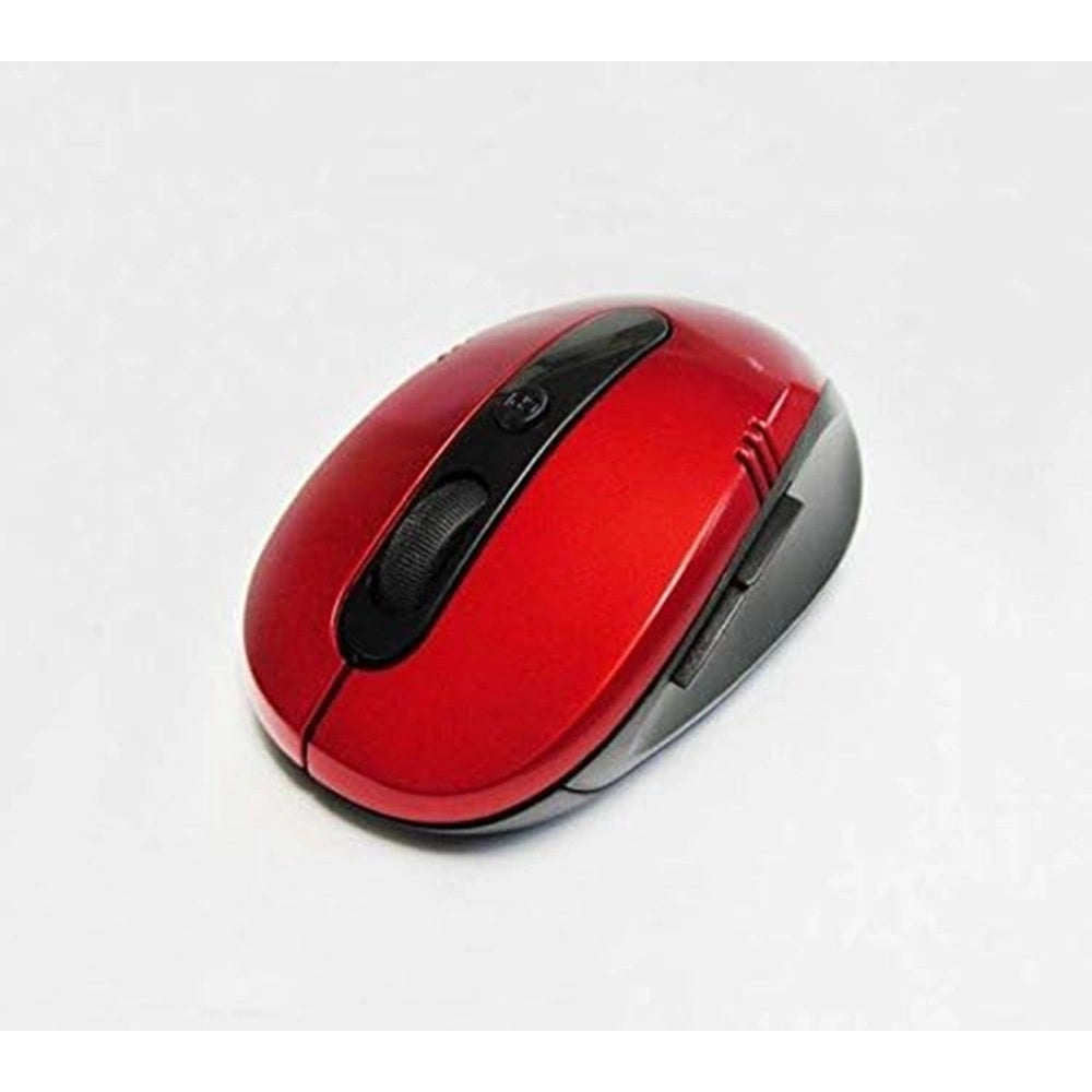 Trade Shop - Mouse Ottico Wireless 2,4 Ghz Senza Fili Design Ergonomico 1000 Dpi Vari Colori -