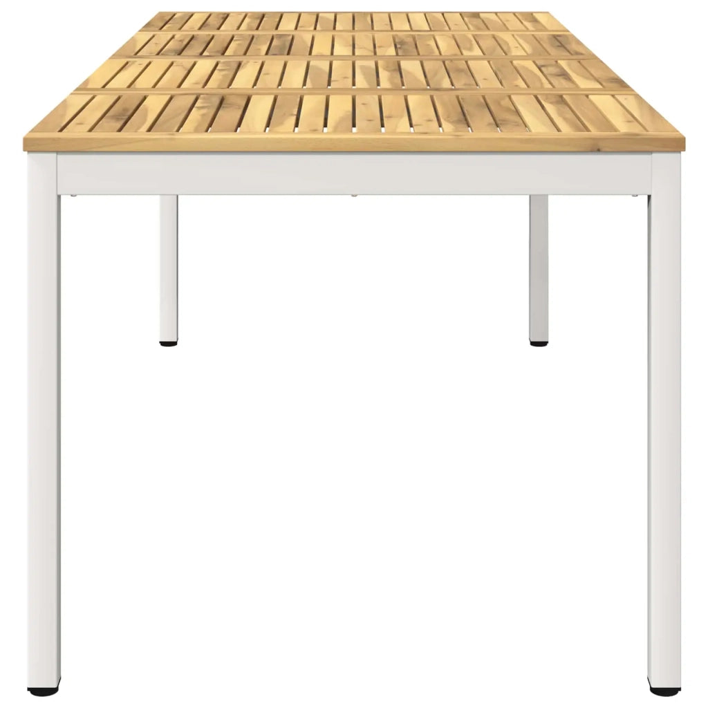 Tavolo da cena da giardino Bianco 180 x 88,5 x 75 cm 901769