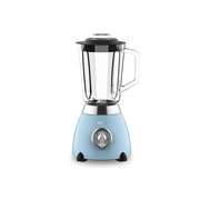 Frullatore a bicchiere in vetro 1,5 litri, 500W, 2 velocità con funzione pulse, lame in acciaio inox - SOGO