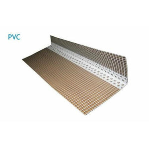 Paraspigolo con rete portaintona co in plastica l.2,50 1mq