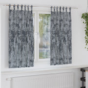 Tende in Velluto 2 pz con occhielli Grigio Argento 175x140 cm